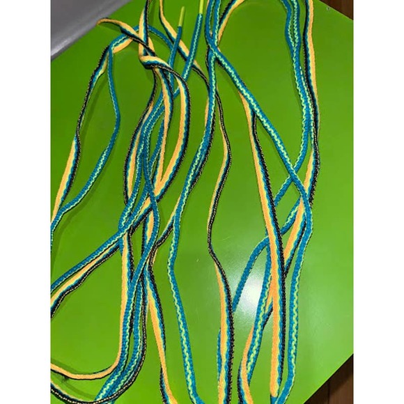 Nike Air Force 1 Low Pink Volt Aqua (GS) 6y - Picture 8 of 8